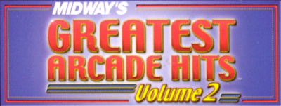 Midway's Greatest Arcade Hits Volume 2 logo for Sega Dreamcast